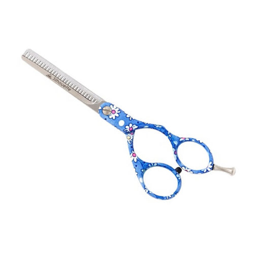 AMA Silhouette Blue Flower 5.75' Thinning Scissor
