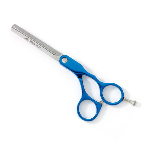 AMA Silhouette Colorz Blue 5.75' Thinning Scissor