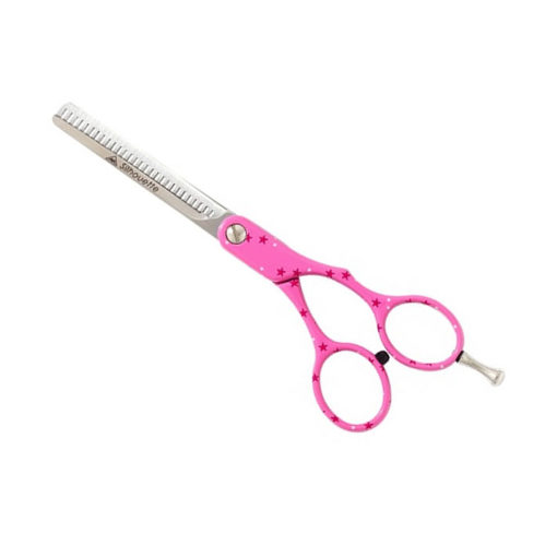 AMA Silhouette Pink Star 5.75' Thinning Scissor