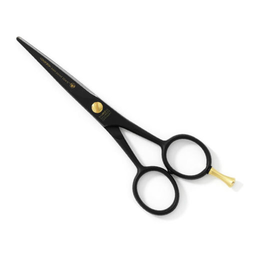 DOVO Black Teflon Hairdressing Scissors