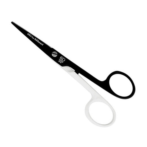 EKS Chiro 5 Inch Black & White Scissors