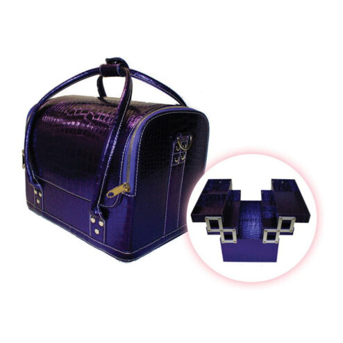 Hair Tools Metalic Purple Hairdressing Styling Case