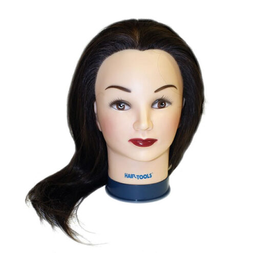 Hair Tools Training Head with Medium Hair (16-18' Approx)