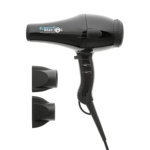 Headjog Nano Ceramic 6000 Black Hair Dryer