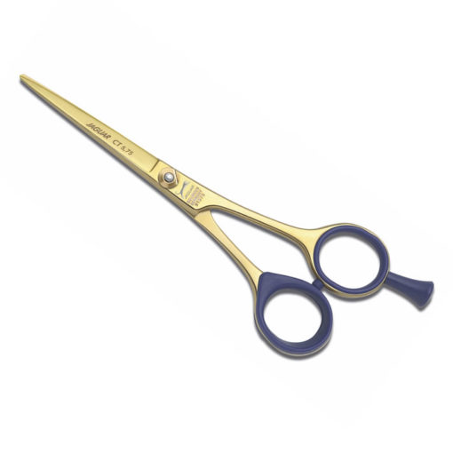 JAGUAR Concave Titan Gold 5 Inch Hairdressing Scissors