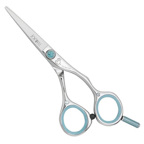 Joewell Gem Series - Turquoise Offset Hairdressing Scissors