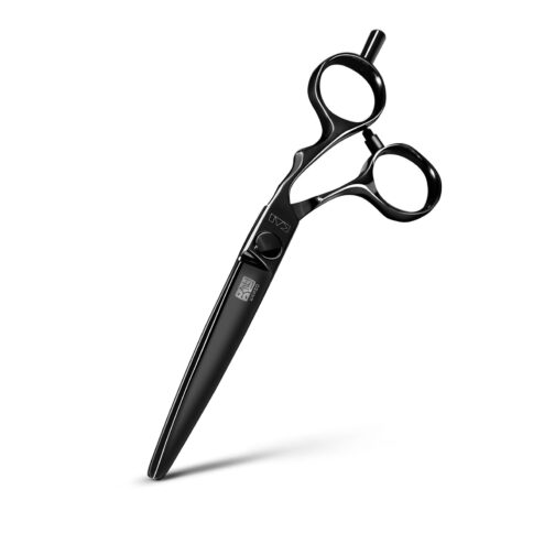 KASHO Silver Black Series Offset Hairdressing Scissors