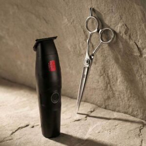 Kasho Millennium Series Offset Scissor and FREE Kasho KPHT Trimmer