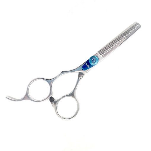 Kobe Blue Left Handed Thinning Scissor