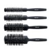 Sibel Ceramic Heat Retaining Black Brush Set Pack 4