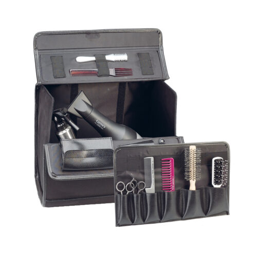 Student Black Lockable Canvas Tool Case