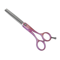 TRI Colorline Pink 5.5' Thinning Scissor