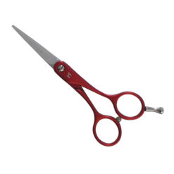 TRI Colorline Red 5 Inch Hairdressing Scissors