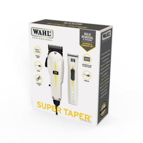 WAHL Super Taper Clipper And Trimmer Combo Kit