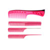 YS PARK Pink 4 Comb Set