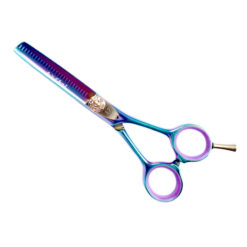 Koi Rainbow Titanium Thinning Scissor