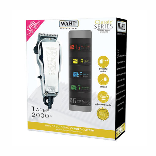Wahl Taper 2000 Chrome Clipper Kit