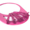 Cricket Pink Circular Back Mirror + Section Clips