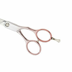 AMA Pink Gold Offset Hairdressing Thinning Scissors