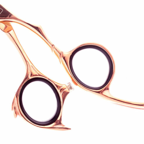 Haito Rozu Offset Hairdressing Scissor And Thinning Set