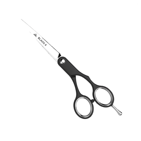 Ama Silhouette Black Hairdressing Scissors