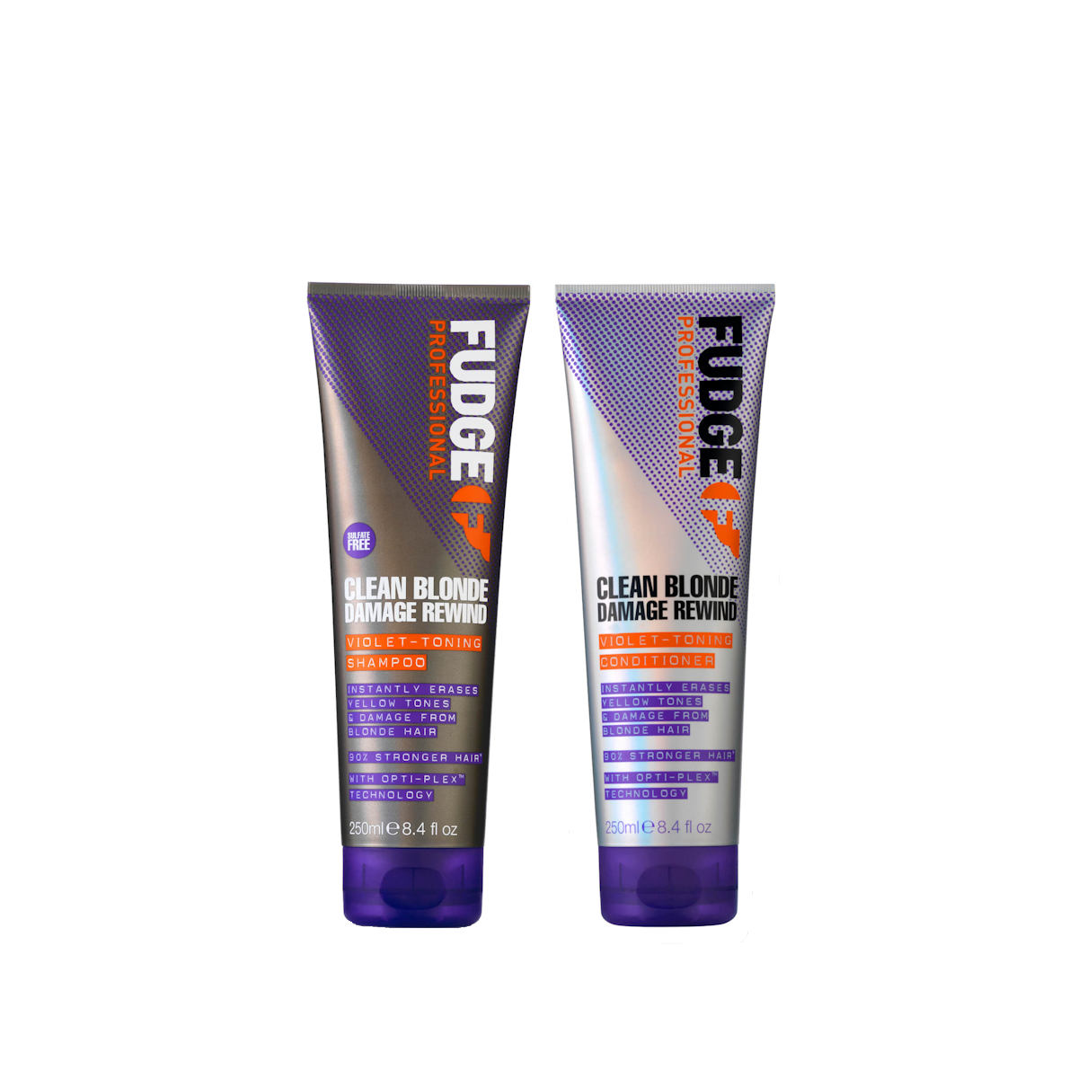 Scan Synes godt om brændstof Fudge Clean Blonde Damage Rewind Violet Toning Kit | DHS UK