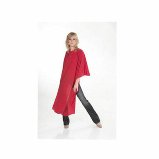 Sibel Flexi Fiber Red Stud Salon Cape