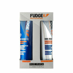 Fudge Cool Brunette Blue Toning Shampoo & Conditioner 250ml Duo