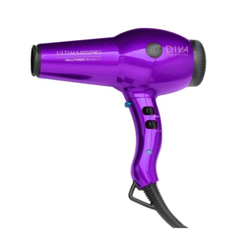 Diva Ultima 5000 Pro Hairdryer purple