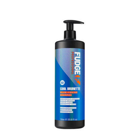 Fudge Cool Brunette Blue Toning Shampoo 1000ml