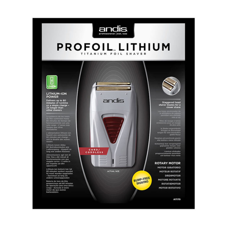 Andis Profoil Lithium Titanium Foil Shaver Direct Hairdressing Scissors