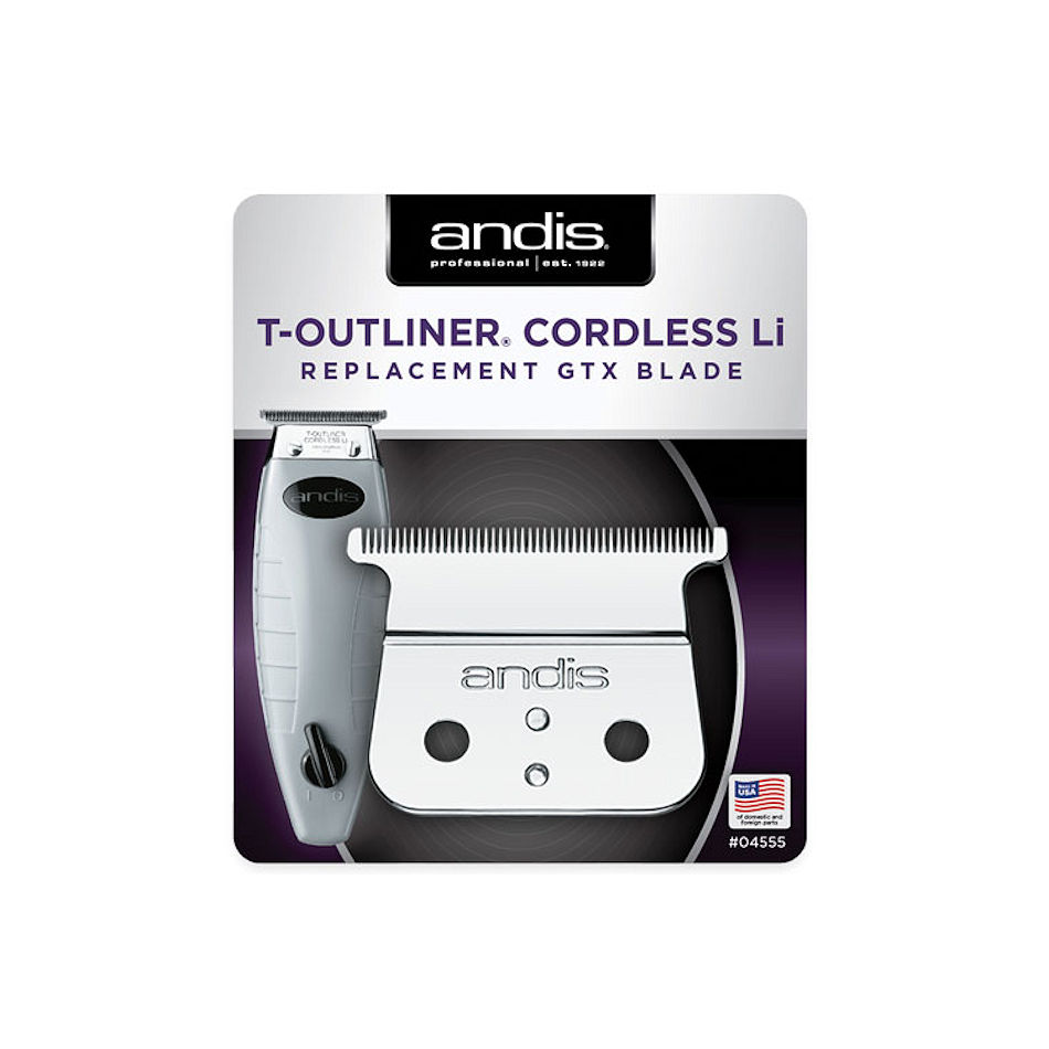 andis cordless t outliner red light