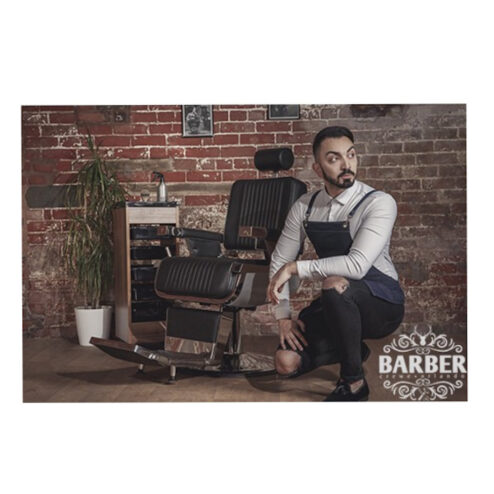 Crewe Barber Blue Denim Apron