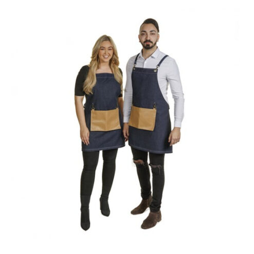Crewe Barber Blue Denim Apron
