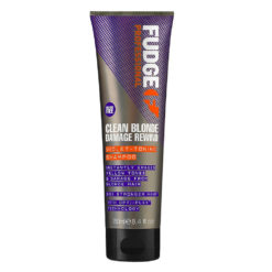 Fudge Clean Blonde Damage Rewind Violet Toning Shampoo