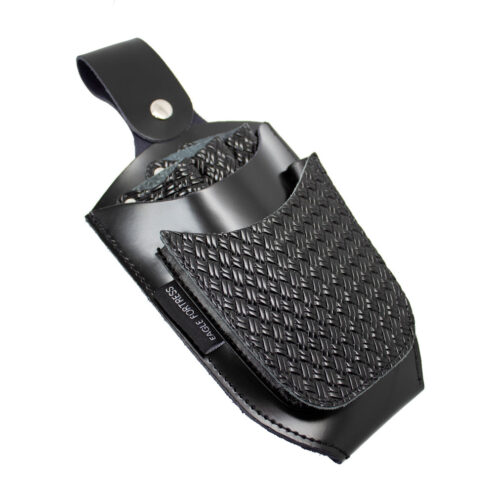 TRi Black Leather Scissor Holster
