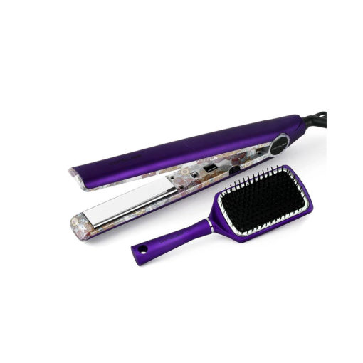 Corioliss C1 Ethnic Straightener Metallic Purple Gift Pack
