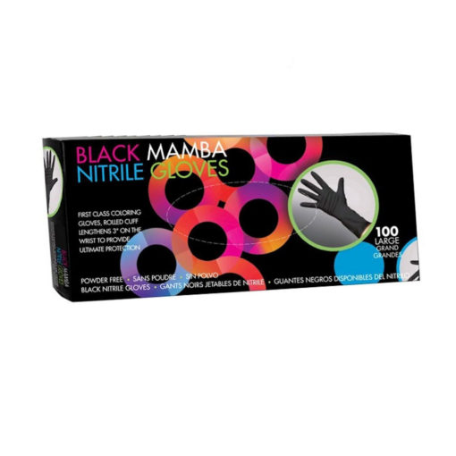 Framar Black Mamba Nitrile Gloves Pack 100