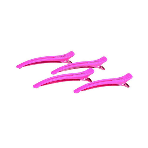 Framar Pink Sectioning Clips Pack 4