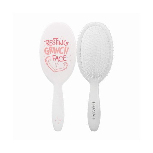 Framar Resting Grinch Face Detangle Brush