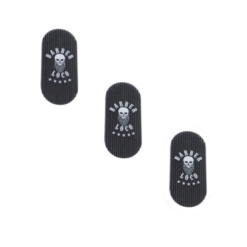 Barber Loco Black Hair Grippers 3 Pack
