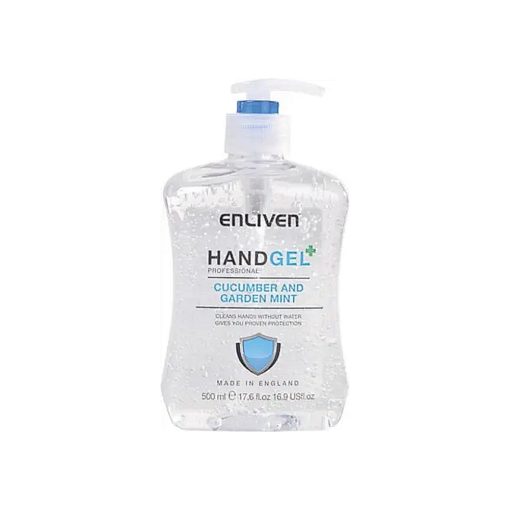 Enliven Hand Sanitiser Cucumber and Garden Mint 500ml