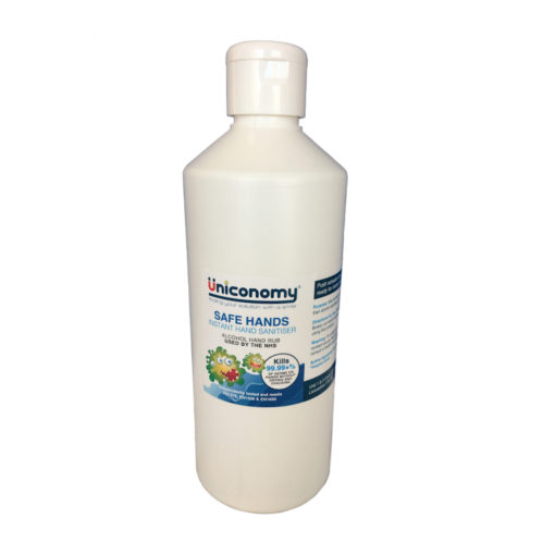 Uniconomy Safe Instant Hands Sanitiser 500ml