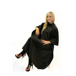 Hair Tools Unisex Black Hairdressing Gown