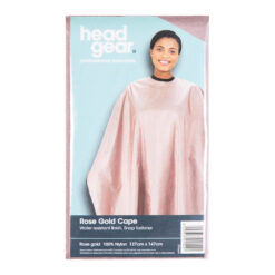 Head Gear Rose Gold Cape