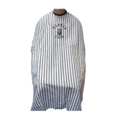 Barber Loco White Pinstripe Cape