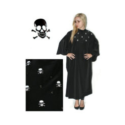 Hair Tools Skull Black Salon Gown