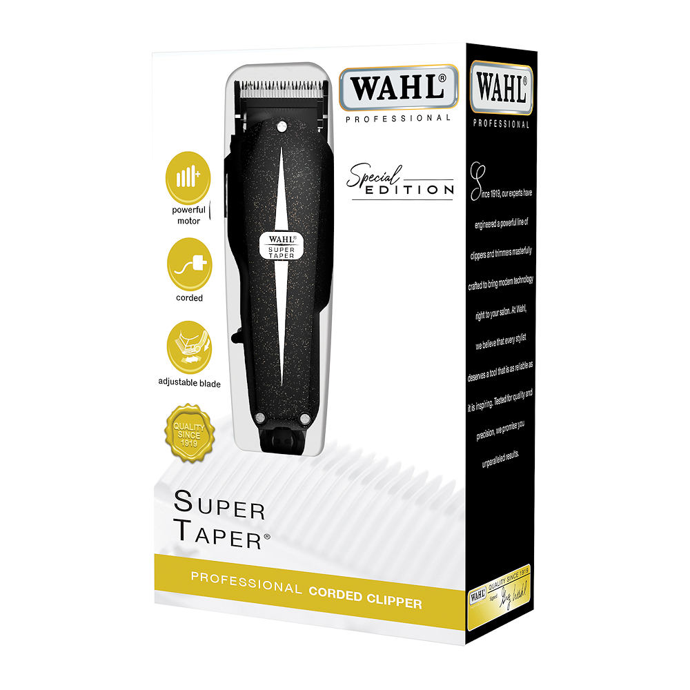 wahl super taper black edition