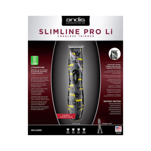 Alternative view of Andis Slimline Pro Li Cordless Nation Crown Trimmer