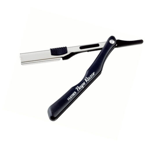 Feather Nape Folding Razor